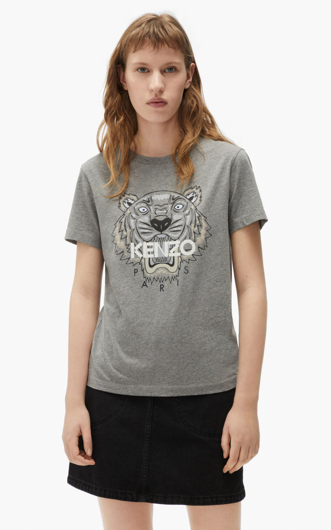 Kenzo Tiger Ženska Majice Siva SI-8456289